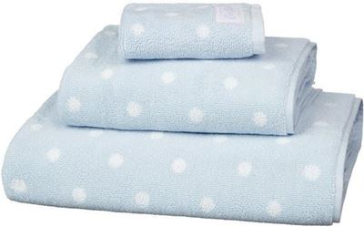 Cath Kidston Duckegg Large Spot Towel 1